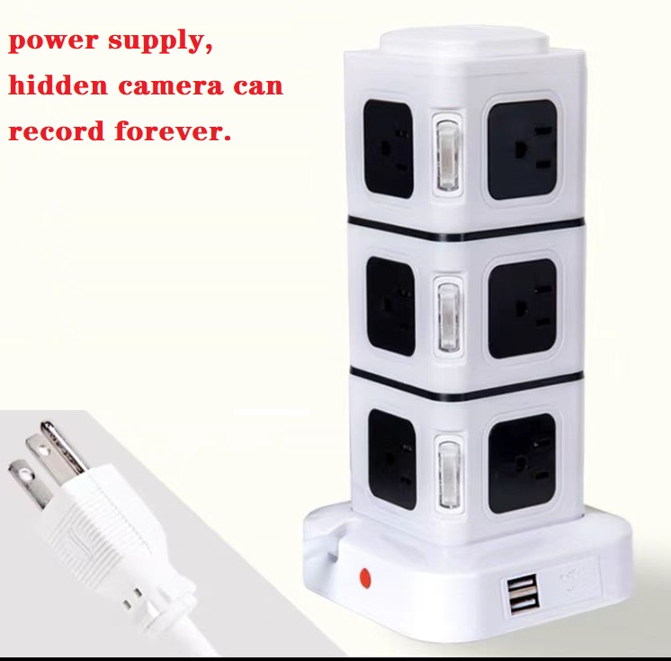 Wifi Power Strip Spy Camera 4K HD Hidden Spy Camera 128GB Spy Camera Bathroom Hidden Camera