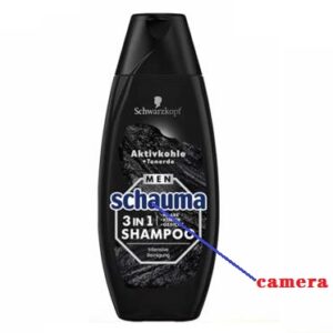 Schauma Shampoo Bottle Hidden Camera Motion Detection Record 32GB