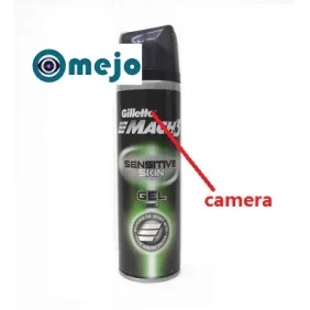 Shaving Foam Hidden Spy Camera DVR 32GB