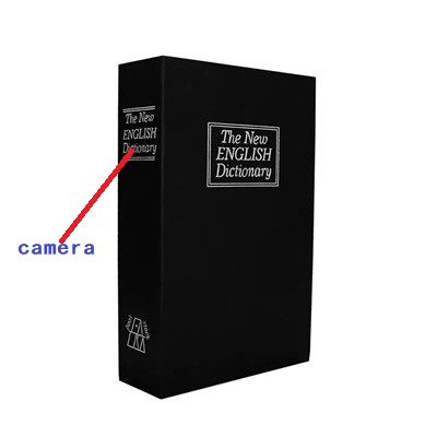 Wifi Book Pinhole Spy Camera 4K HD Hidden Spy Camera 64GB
